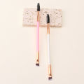 Double Ended Eyebrow Brush Spoolie Brush and Angled Brow Brush Eyelash Brush for Eye Makeup. 
