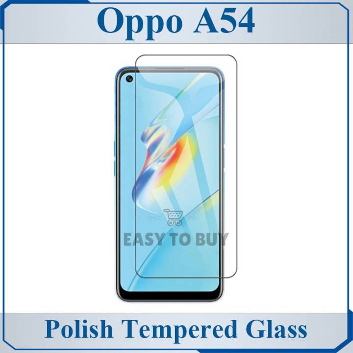 Oppo A54 Tempered Glass Screen Protector Premium High Quality Polish Glass For Oppo A54
