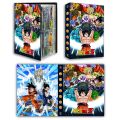 8 models Dragon Ball Card Book Super Saiyan Goku Naruto Demon Slayer Game Anime Collection Card Book Gift Toys. 