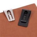 Best Mini Mens Stainless Steel Silver Slim Pocket ID Card Cash Money Clip Holder. 
