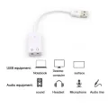 External USB 2.0 Stereo Jack Audio Sound Card - USB sound card 7.1 - Usb sound card for laptop - Usb sound card for pc - Usb sound card for mobile - Usb sound card adapter - Usb sound card adapter blutooth - Usb sound card ps4- Usb sound card for computer. 