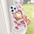 Linemond 3D Cute star Design Soft Silicone case for Xiaomi POCO C40 F4 M3 M3Pro M3 Pro 5G M4 Pro M4Pro X3 GT X3GT X3NFC X3Pro X4GT X4 Pro X5 5G X5Pro case. 