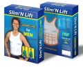 Slim N Lift - Nylon Slimming Vest For Men - White Color. 