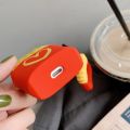 Wireless Earphones Shockproof Chips Popcorn Silicone Protective Case for Apple AirPods 1 / 2. 