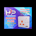 Universal 3Pin Power Plug Socket Multi Plug Socket Light Plug Socket China Fitting Socket Plate - 500 Volts /40 Amp For Heavy Appliences High Quality Specially for AC, Water Pump. 