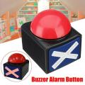 1pc Fun Red Game Buzzer Alarm Button Box With Toy Stress Light Sound Button Game Family Large Vent Relieve Pressure. 