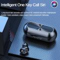 B5 New TWS Bluetooth Headset Touch Operation In-Ear Earbuds With Charging Compartment. 