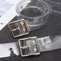 Transparent Waistband Exquisite Ladies Wear-resistant Transparent Belt. 