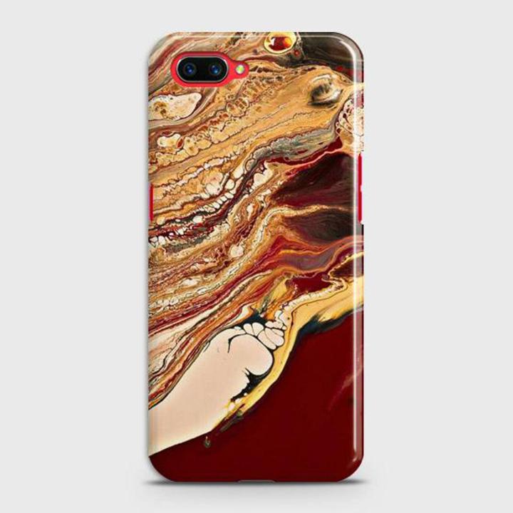 Oppo A5 Cover Case Beautiful marbel Hard Cover- Design 38 Cover