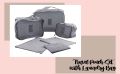 6Pcs/1Set Travel Storage Bag Storage Clothes Bag Luggage Case Bag Suitcase Underwear Organizer Make Up Organizer Bag. 