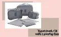 6Pcs/1Set Travel Storage Bag Storage Clothes Bag Luggage Case Bag Suitcase Underwear Organizer Make Up Organizer Bag. 