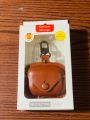 Protective Pouch Easy Installation Bluetooth-compatible Earphone Faux Leather Protector. 