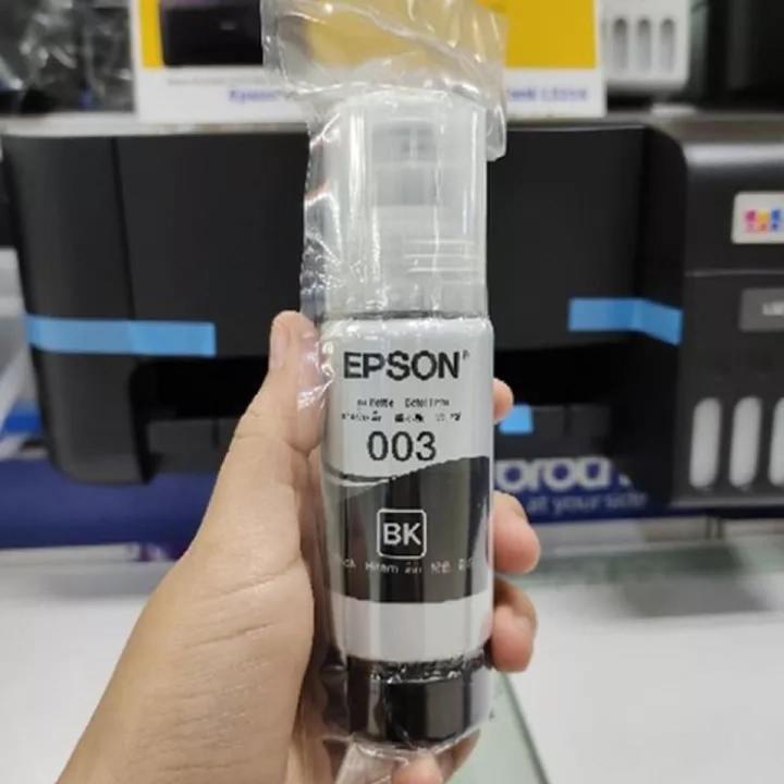 Epson 003 Original Ink Bottle ( Black / Cyan / Yellow / Magenta ) ( L3110 / L3150 / L3210 / L3250 Printer )