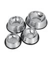 Stainless Steel Pet Feed Bowl. 