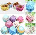 100Pcs Flair Paper Cup Cakes -  MultiColours. 