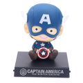 8cm Batman Big Doll Figurine Stand Bobblehead Spring Toy Car Dashboard Decor. 