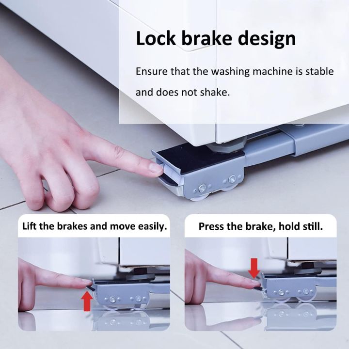 Fridge%20Stand%20Base,%20Mini-Fridge-Stand%20with%20%20Wheels%20Adjustable%20Dolly%20Washing%20Machine%20Mobile%20Roller%20Base%20for%20Furniture%20Portable%20Refrigerator%20Dryer%20-%20Image%204