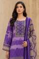 Kleren 3 Piece Unstitched or Stitched Digital Printed Lawn Suit for Women with Digital Printed Lawn Shirt, Digital Printed Cotton Trouser and Digital Printed Chiffon Dupatta - Summer Collection 2026 - Design code : Hermosa H-11. 