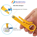 RJ45 Cat5-Wire insulation remover Punch Down Network UTP Cable Cutter Hand Tool. 
