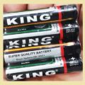 Heavy Duty King Battery AA 1.5V, Original King Heavy Duty Cell Pack of 04, AA Size (Regular). 
