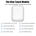 100% Orignal i18 tws_airpods i18 wireless blutooth earbuds Bluetooth 5.0. 