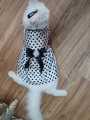 Polka Dot Pet Frock - Medium. 