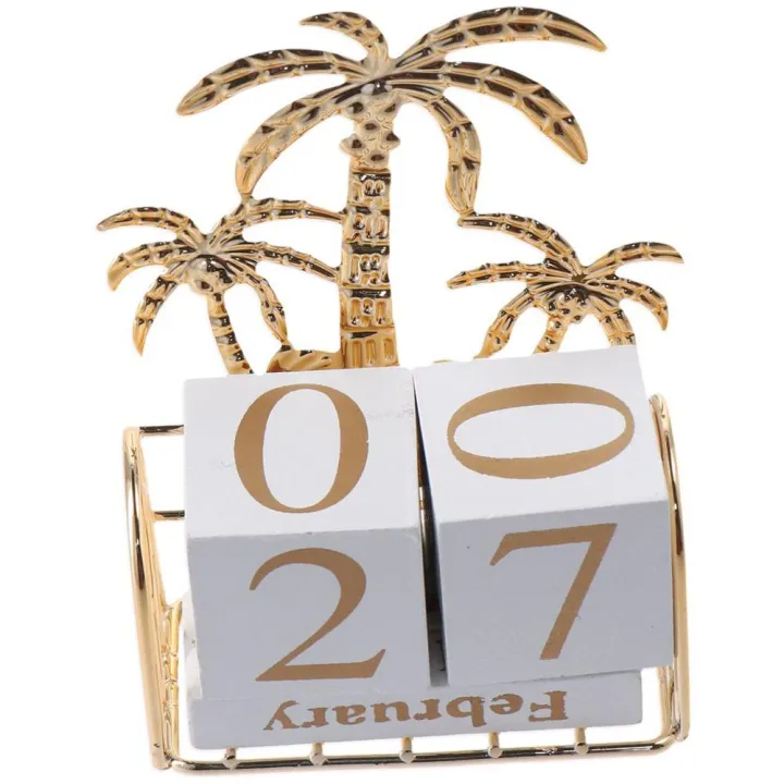 Iron%20Crafts%20Desktop%20Calendar%20Simplicity%20Perpetual%20Wood%20Desk%20Calendar%20Desk%20Decor%20Blocks%20Office%20-%20Image%204