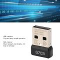 USB Mouse Receiver for Logitech G703 for LIGHTSPEED Wireless Mouse Wireless 2.4G Technology Portable Mouse Adapter. 