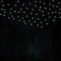 Home Decor Fluorescent Room Bedroom Ceiling Wall Sticker Kids Baby 3D Stars 50 Pieces Glow in the Dark Star Stickers KEEMEEUYZO. 