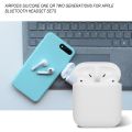 For Apple earphone Universal  Case Wireless Headset Protection Box white. 