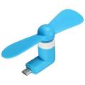 Usb and Otg both Mini Portable Mobile Fan (Cooling Cooler) for V8 Android OTG Phone (Multicolour) fan for all otg mobiles. 