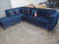 L-Shaped Sofa Set 6 Seater Corner Setty Molty Foam Turkish Design Customize in all sizes. 