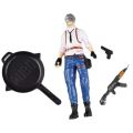 Game Figure PUBG Battle Royale Action Figures With helmets PUBG Cake Decoration Figure Toys For Battle Royale Fans Collections. 