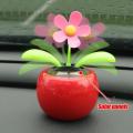 Creative Solar Car Ornament Auto Dancing Swinging Sun Flower Decoration Car Dashboard Decoration Supplies Shaking Car Accessorie. 