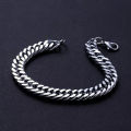 Hand bracelet for men , Chain Bracelet for Boys , Stylish & Trendy Heavy Metal Party Wear Hand Bracelet , Silver Hand Bracelet Boys. 