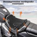 Bike Seat Cushion Honey comb Motorcycle Air Cushion Anti Slip Breathable Pressure Relief Seat Cover Universal Motorbike Accessories NF Store.pk. 