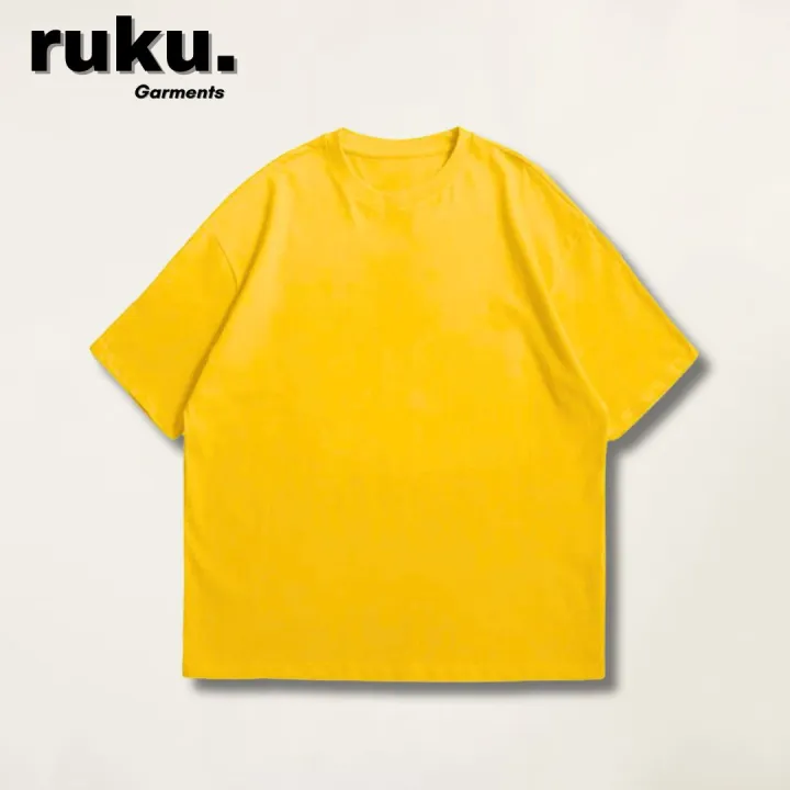 Ruku%20Garments%20Oversized%20Plain%20Drop%20Shoulder%20T-shirt%20Pack%20Of%205%20Single%20Jersey%20%20Cotton%20Stuff%20-%20Image%206
