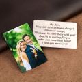 Personalized Wallet Photo Card for Your Loved Ones, Boyfriend, Friends, Family Wallet Insert Custom Made, Photo Print on Wallet Card. 