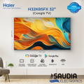 Haier 32 Inch H32K85FX LED - Google TV - Bazel Less - DBX TV ( Miracast Screen Mirroring / Multi Pictures Mode / Full HD ) Haier Warranty. 