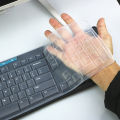 Logitech MK275 K200 K260 K270 Desktop Keyboard Protector Transparent Bump Silicone Pad Keypad. 