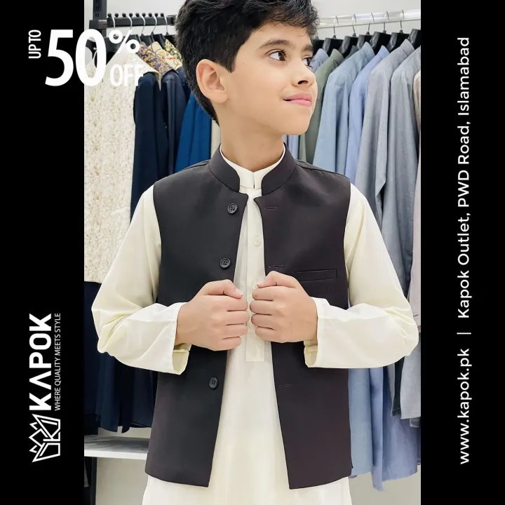 Charcoal%20Waistcoat%20for%20Boys%20%7C%20Kapok%20Kids%20-%20Image%205