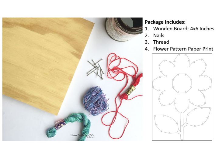 DIY%20String%20Art%20Creative%20Kit%20"Flower"%20-%20Size%204x6%20Inches%20-%20Image%202