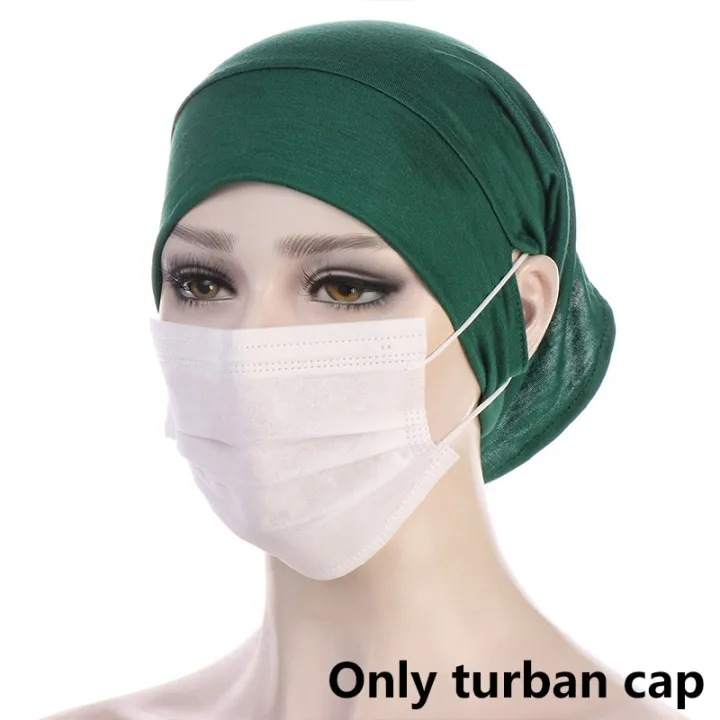 Solid%20Color%20Women's%20Islamic%20Muslim%20Hijab%20Turban%20Cap%20Women%20Hijab%20Undercap%20With%20Ear%20Hole%20Hijab%20Caps%20Bandanas%20Cap%20Headscarf%20Bonnet%20-%20Image%205