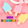 Cute Ice Cream Pastel Highlighter Markers Set For School And Office 3 Pcs. 