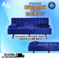 Costumize A.H.Q interior Collection 3 Seater Sofa Cum Bed Imported  Armless Compact Living Spaces, Dorms, Guest Rooms, Apartments, Offices,. 