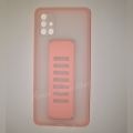 Luxury Smart Cover with Lens Protection and Finger Grip Samsung A51 - 360 Protection. 