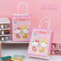 Kawaii Sanrio Candy Paper Bag Gift Bag Hello Kitty Cinnamoroll Kuromi Anime Figure Cartoon Kids Birthday Party Gift Packaging. 