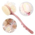 Bath Brush- Shower Brush -Improves Skin's Health - Remove Dead Skin And Toxins, Improves Lymphatic Functions- Loofah Bath Sponge. 