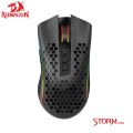 Redragon Storm Pro RGB Wireless Gaming Mouse M808-KS 16000 Dpi Ergonomic Programmable for Gamer mice laptop computer Wired and Wirelesses 2in 1 Gaming Mouse. 