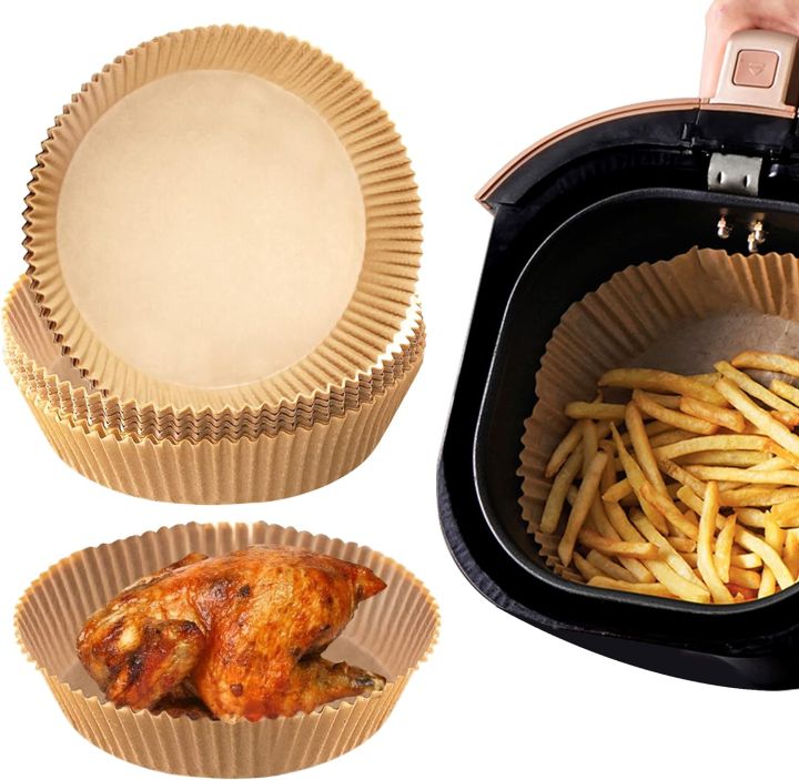 50pcs%20Air%20Fryer%20Disposable%20Paper%20Liner%20Non-Stick%20Mat%20Steamer%20Round%20Paper%20Baking%20Mats%20-%20Image%206